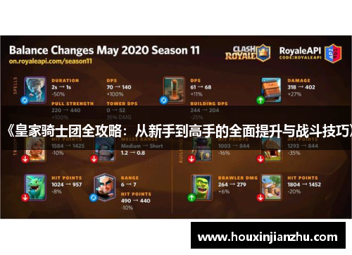 《皇家骑士团全攻略：从新手到高手的全面提升与战斗技巧》